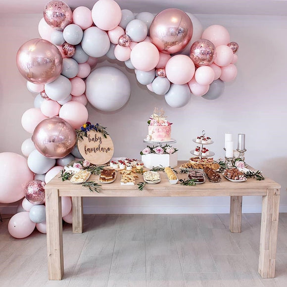 $29.99 Macaron Balloons Arch Kit Pastel Color Balloons Garland