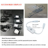 Happy Birthday Led Flex Transparent Acrylic Neon Sign Light